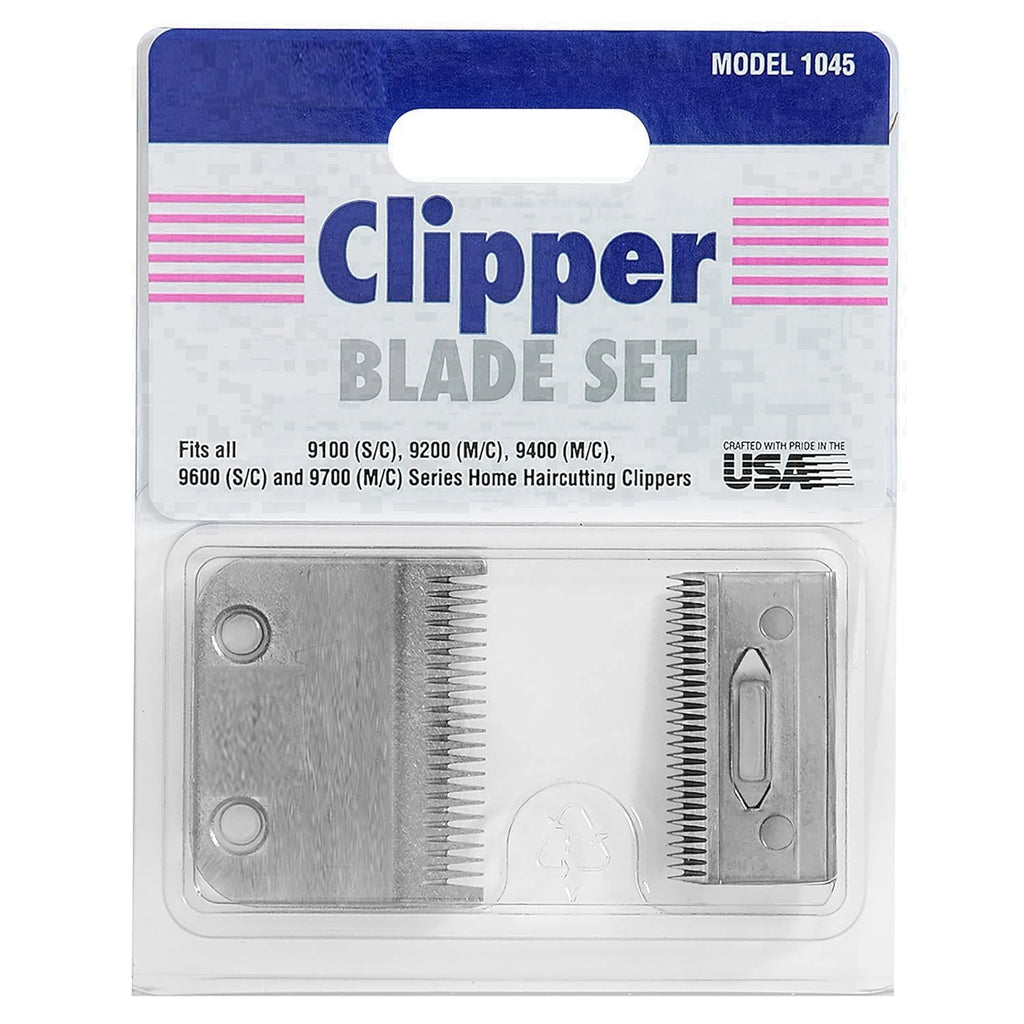 Replacement 1045 Blade Fit For Wahl Hair Clipper Basic /Multi-Cut/Premium/Deluxe Home Kit 9100, 9200, 9400, 9600, 9700 M/C, S/C.