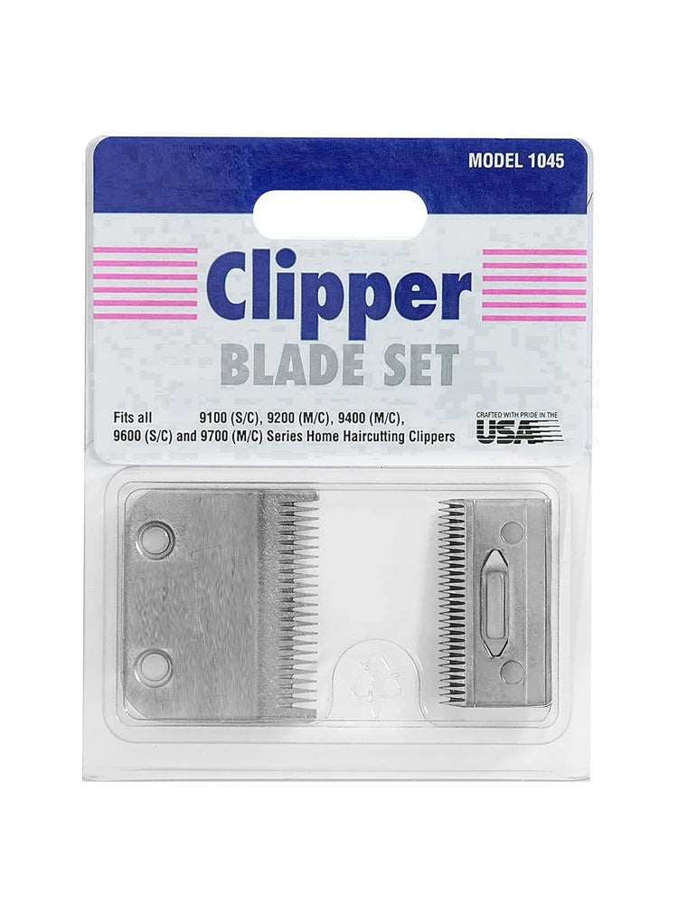 Replacement 1045 Blade Fit For Wahl Hair Clipper Basic /Multi-Cut/Premium/Deluxe Home Kit 9100, 9200, 9400, 9600, 9700 M/C, S/C.